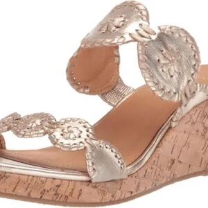 WOMEN’S JACK RODGERS LAUREN WEDGES SIZE 7.5
